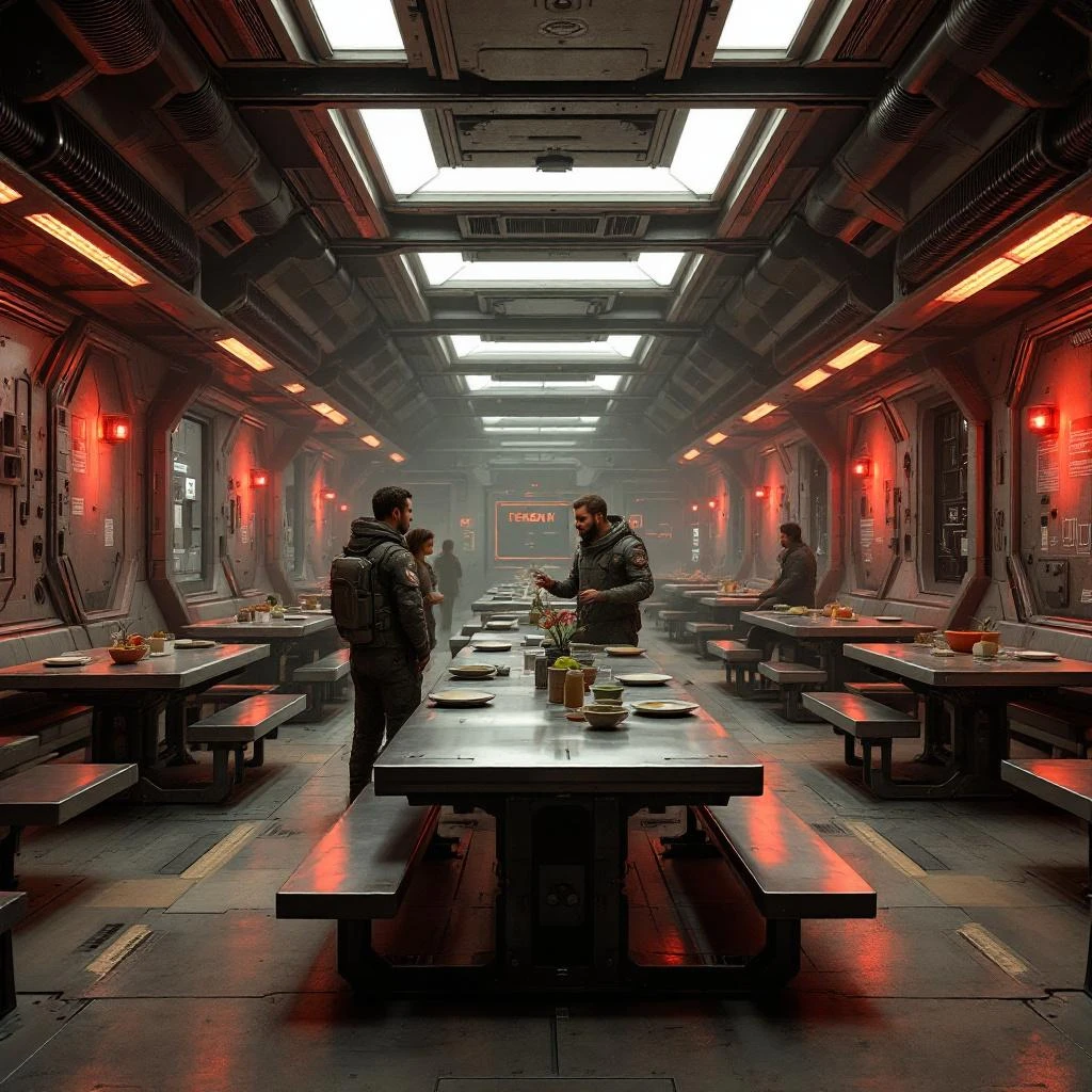 Cafeteria Conversations: Sol 820 on Mars