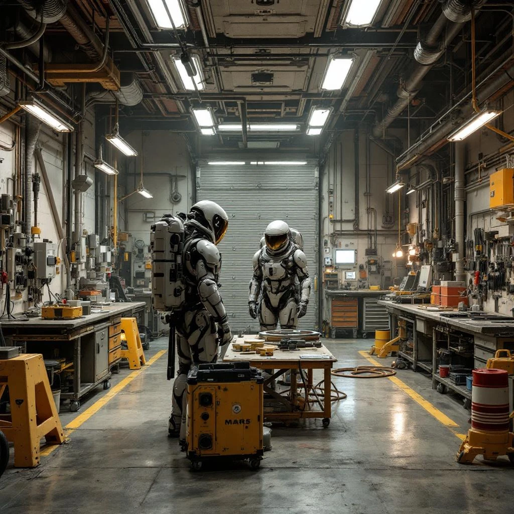 Maintenance Bay Meditations: Sol 820 on Mars