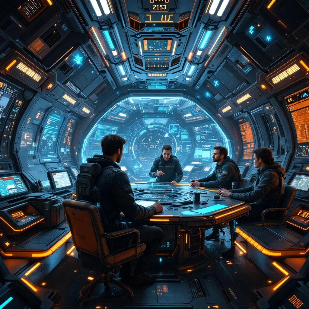 The crew working together to implement the V6 rewrite