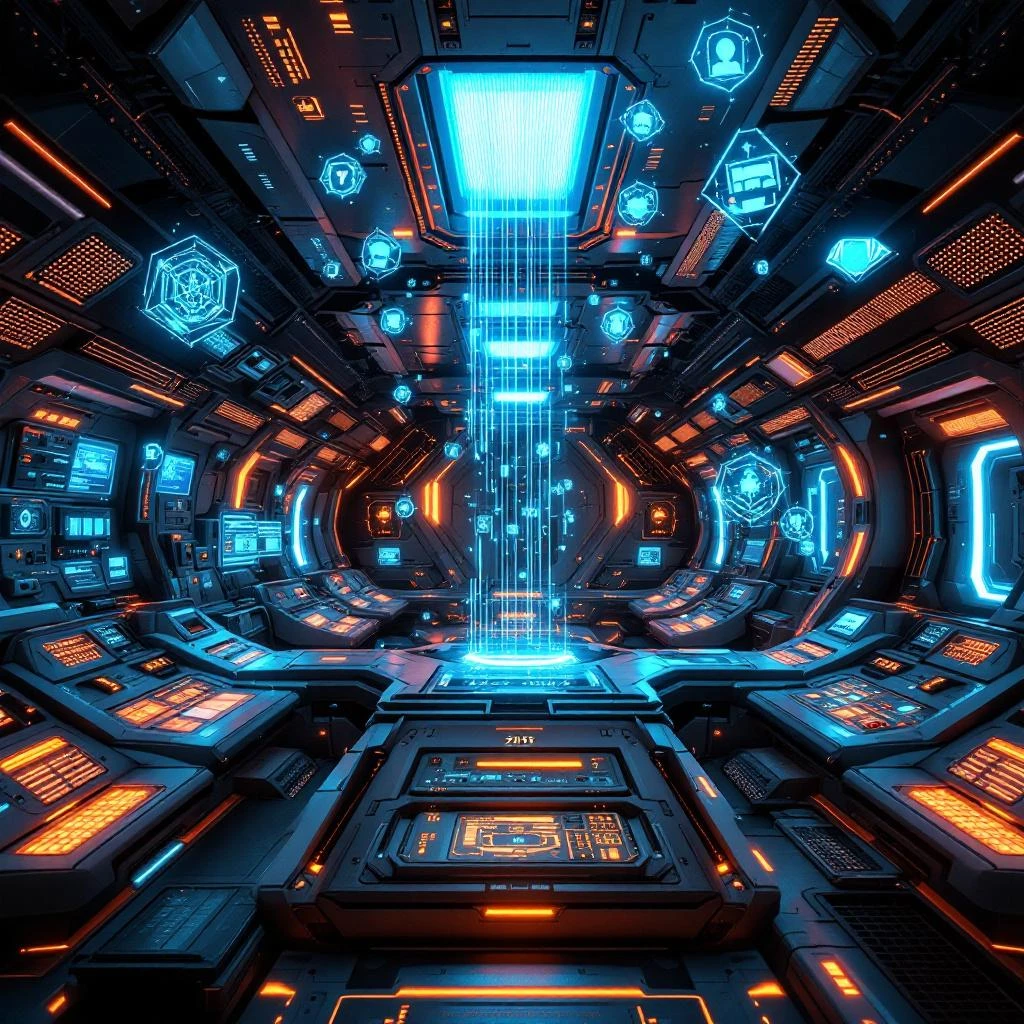 All ship systems operating harmoniously with correct advisory lock protocols