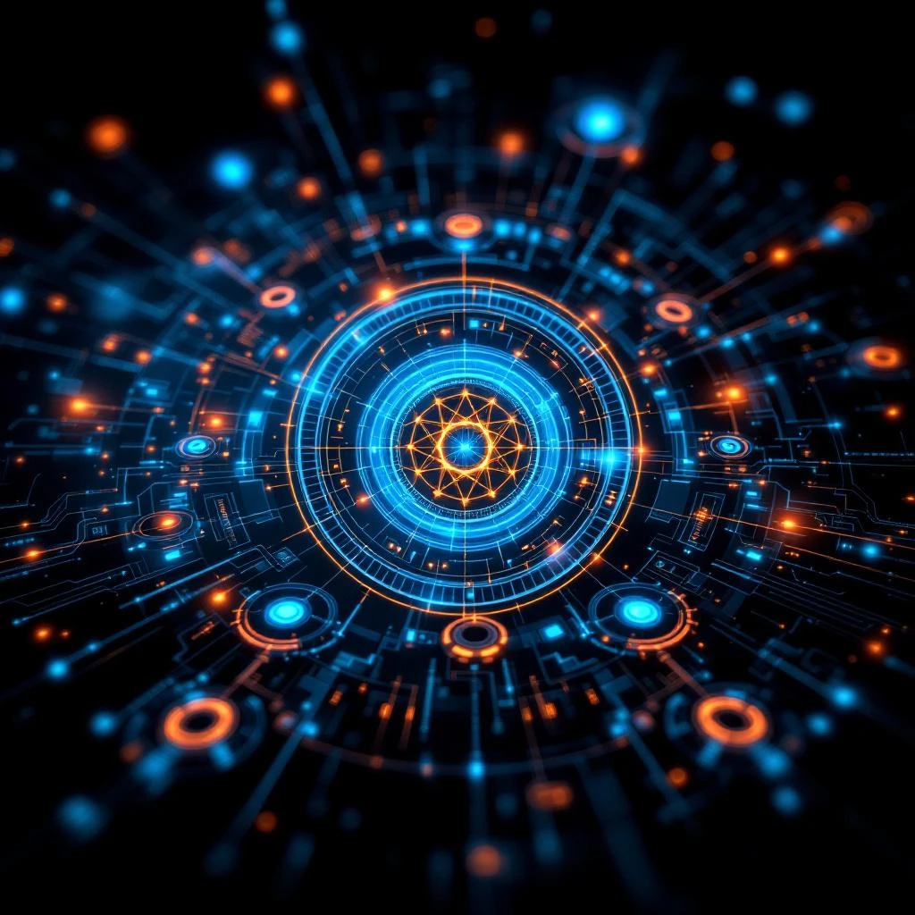Cross-platform pattern recognition diagram displaying universal exploitation framework across multiple domains