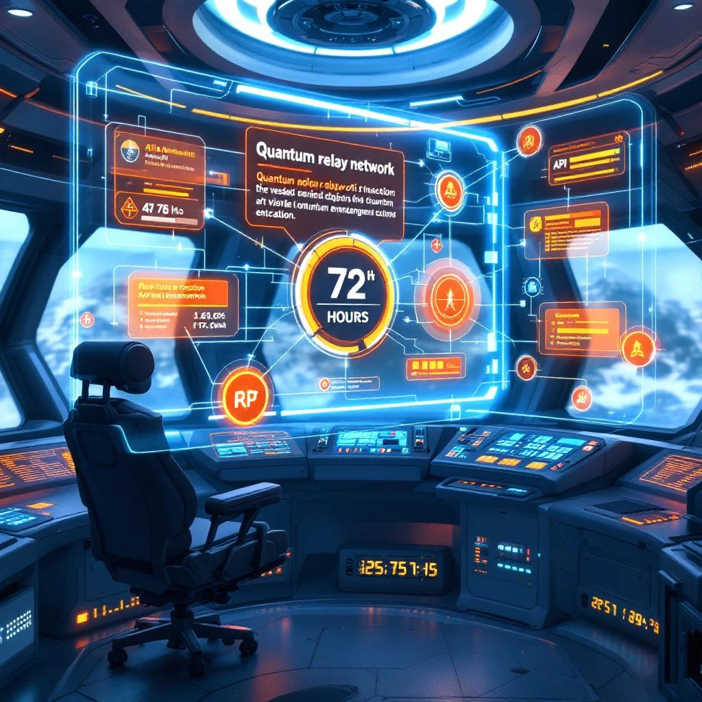 Quantum Relay Network Interface