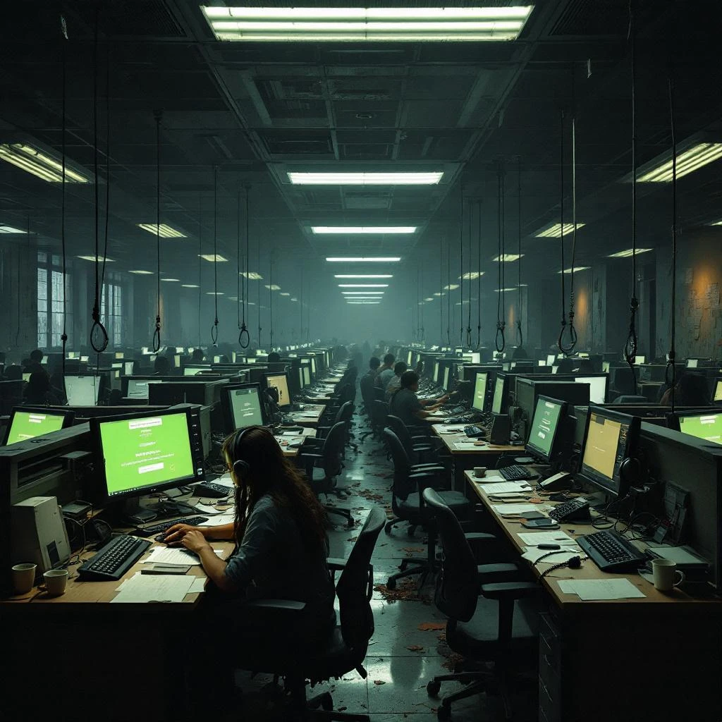 Abandoned Call Center Chaos